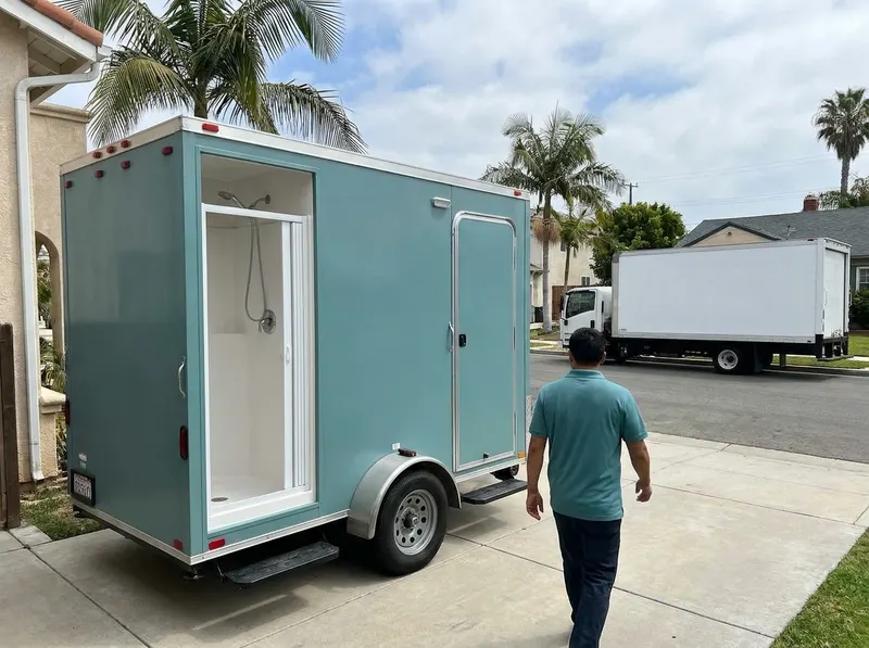 Temporary Shower Trailers in Santa Monica, CA